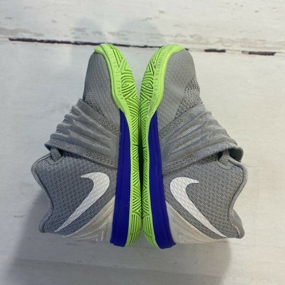 Nike Kyrie 5 Sneaker Shoe Toddler Boy Size 5C Gray Green Blue Red Aq2459-099 - Picture 8 of 9